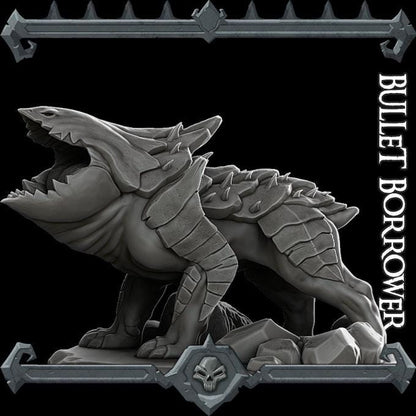 Bullet Borrower | Bonus | Rocket Pig Games | Miniatures for tabletop games. 28mm to 32mm Resin for RPG, D&D, Dungeons and Dragons