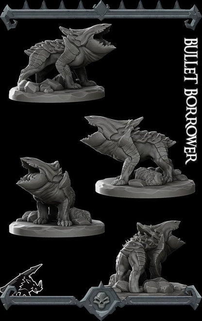 Bullet Borrower | Bonus | Rocket Pig Games | Miniatures for tabletop games. 28mm to 32mm Resin for RPG, D&D, Dungeons and Dragons