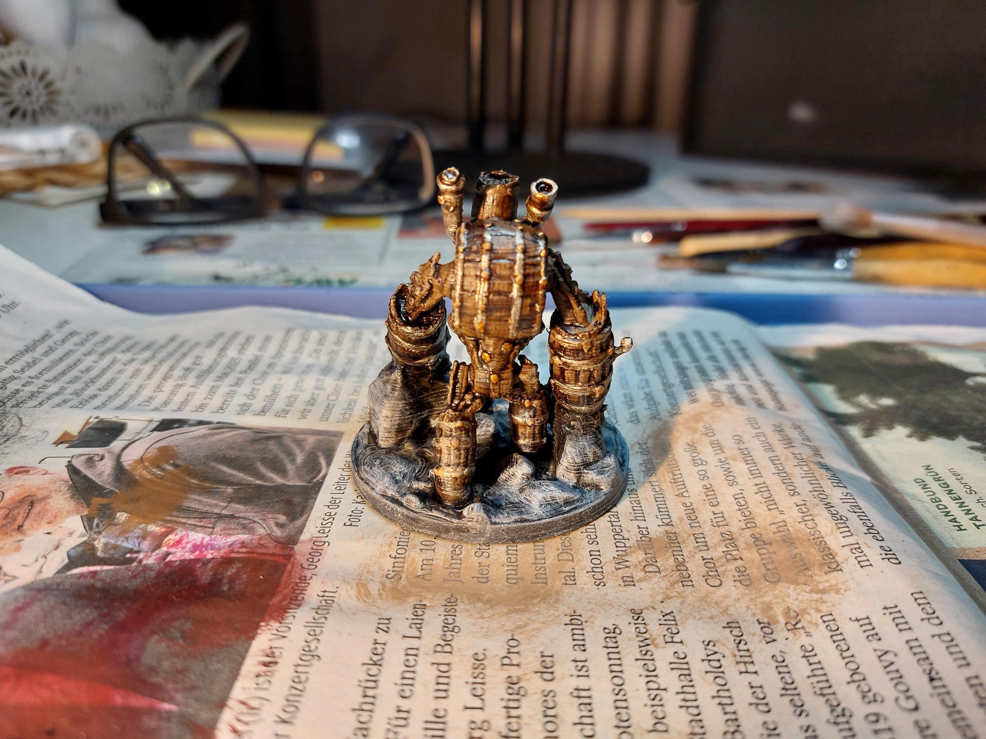 Keg Golem | Bonus | Rocket Pig Games | Miniatures for tabletop games. 28mm to 32mm Resin Figures for RPG, D&D, Dungeons and Dragons