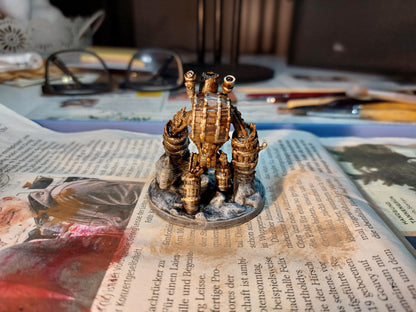 Keg Golem | Bonus | Rocket Pig Games | Miniatures for tabletop games. 28mm to 32mm Resin Figures for RPG, D&D, Dungeons and Dragons