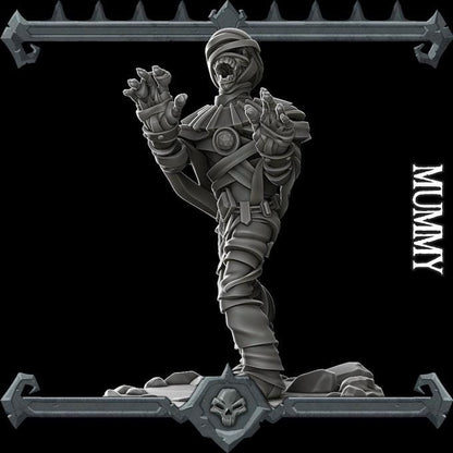 Mummy | Bonus | Rocket Pig Games | Miniatures for tabletop games. 28mm to 32mm Resin for RPG, D&D, Dungeons and Dragons