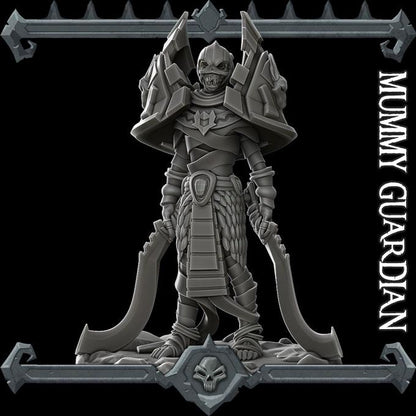 Mummy Guardian | Bonus | Rocket Pig Games | Miniatures for tabletop games. 28mm to 32mm Resin for RPG, D&D, Dungeons and Dragons
