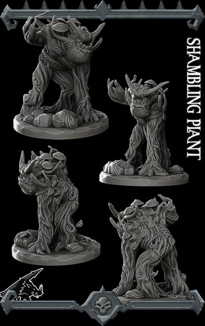 Shambling Plant | Bonus | Rocket Pig Games | Miniatures for tabletop games. 28mm to 32mm Resin for RPG, D&D, Dungeons and Dragons