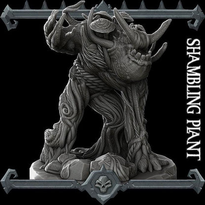 Shambling Plant | Bonus | Rocket Pig Games | Miniatures for tabletop games. 28mm to 32mm Resin for RPG, D&D, Dungeons and Dragons