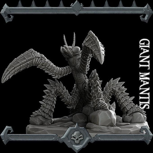 Giant Mantis | Bonus | Rocket Pig Games | Miniatures for tabletop games. 28mm to 32mm Resin for RPG, D&D, Dungeons and Dragons