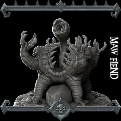 Maw Fiend | Bonus | Rocket Pig Games | Miniatures for tabletop games. 28mm to 32mm Resin for RPG, D&D, Dungeons and Dragons