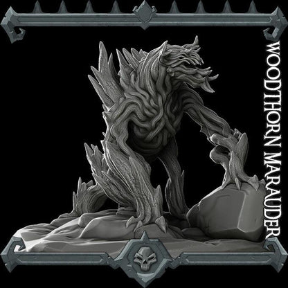 Woodthorn Marauder | Bonus | Rocket Pig Games | Miniatures for tabletop games. 28mm to 32mm Resin for RPG, D&D, Dungeons and Dragons