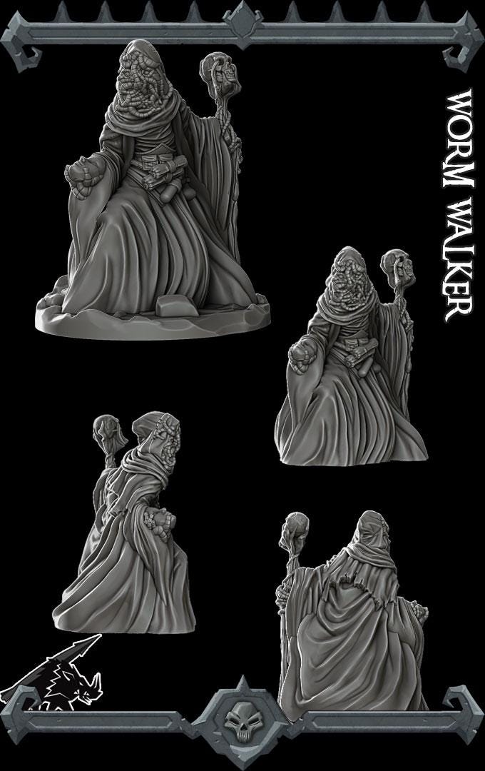 Worm Walker | Bonus | Rocket Pig Games | Miniatures for tabletop games. 28mm to 32mm Resin Figures for RPG, D&D, Dungeons and Dragons