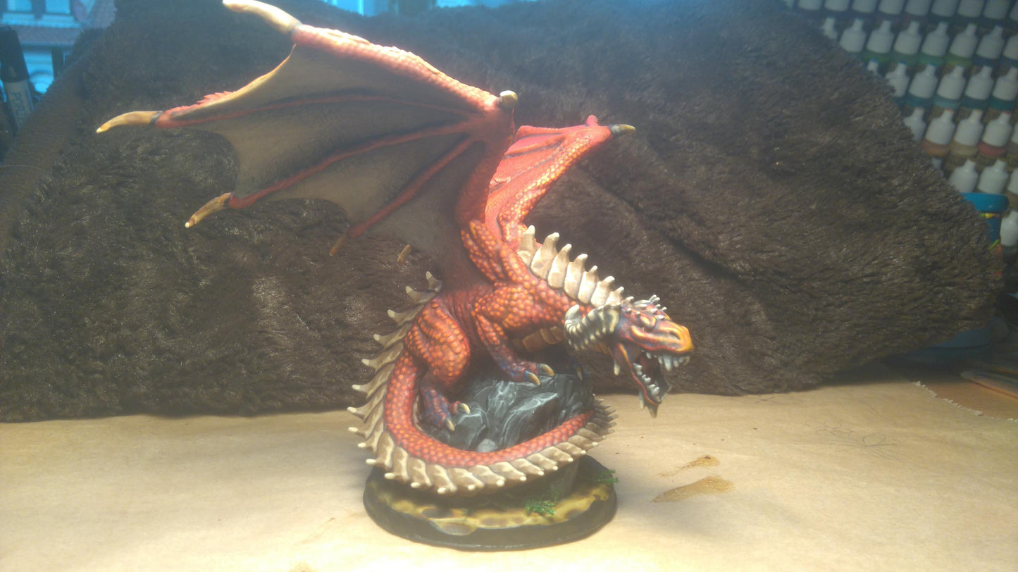 Drake | Dragonkin Collection | Rocket Pig Games | Miniatures for tabletop games. 28mm to 32mm Resin for RPG, D&D, TTRPG