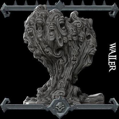 Wailer | Undead Collection | Rocket Pig Games | Miniatures for tabletop games. 28mm to 32mm Resin for RPG, D&D, TTRPG