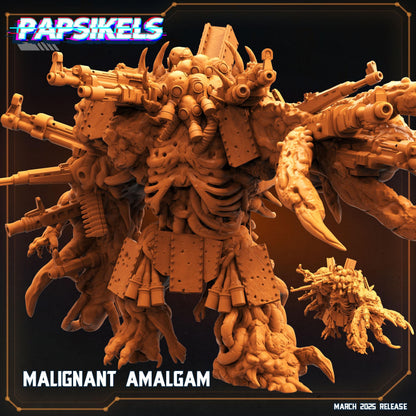 Malignant Amalgam | Trench Crusade | Papsikels Fantasy, Resin Miniature - Tabletop miniature - Fantasy Miniature - 32mm