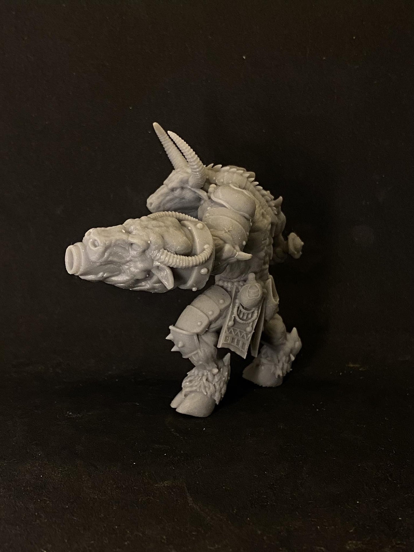 Brazen Carabao | Trench Crusade | Papsikels Fantasy, Resin Miniature - Tabletop miniature - Fantasy Miniature - 32mm