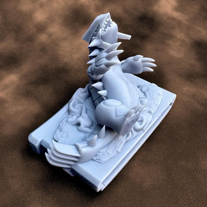 Groudon Ruby - 3D Printed Pokemon Game Boy Advanced Cartridge Wall Hanger | Fan Art | Pokemon TCG | Resin Model | ABC3D Models