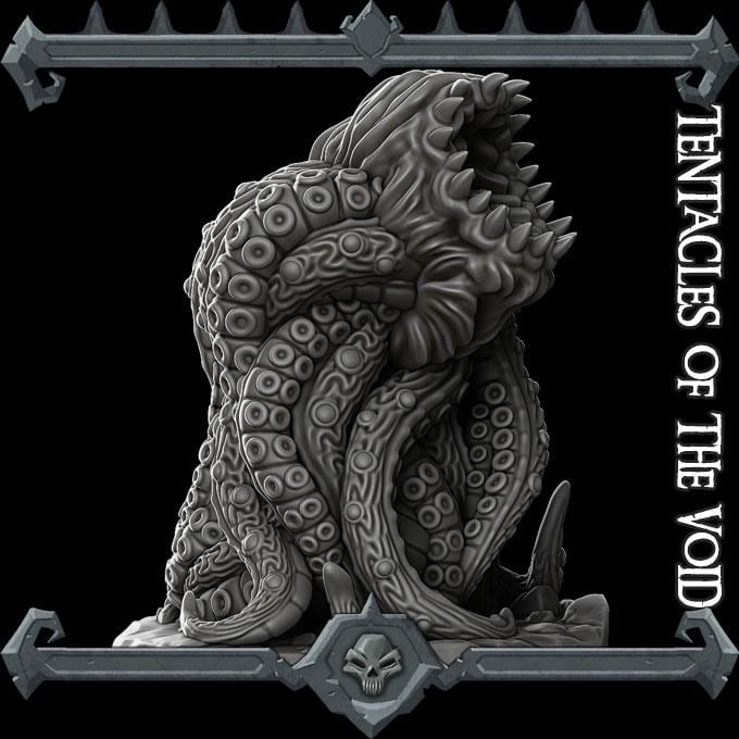 Tentacles Of The Void | Aberrations Collection | Rocket Pig Games | Miniatures for tabletop games. 28mm to 32mm Resin for RPG, D&D, TTRPG