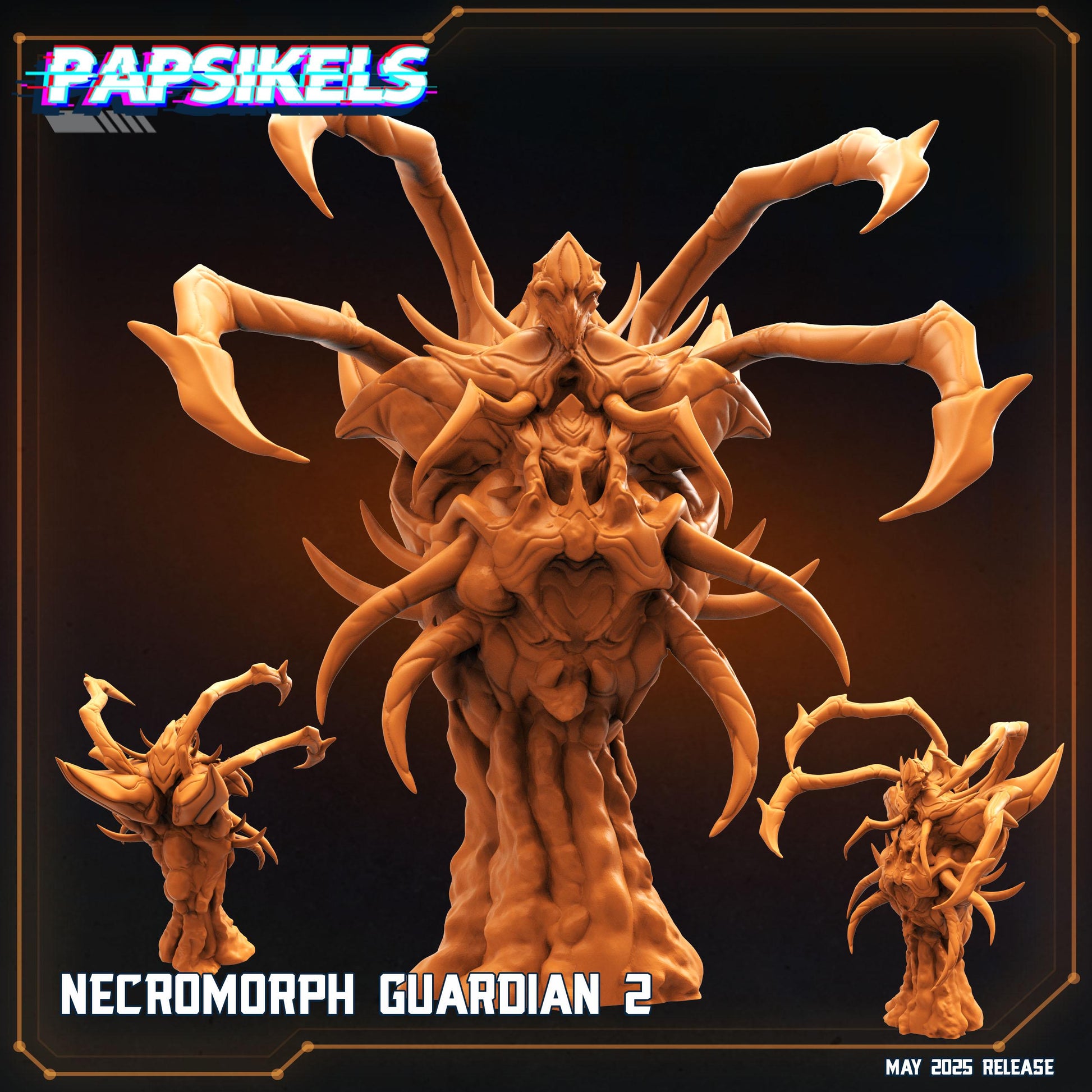Aliens Vs Humans - Star Conflict - Necromorph Guardians - Dead Space - Papsikels, 32mm Mini for TTRPG Gaming, Alien RPG