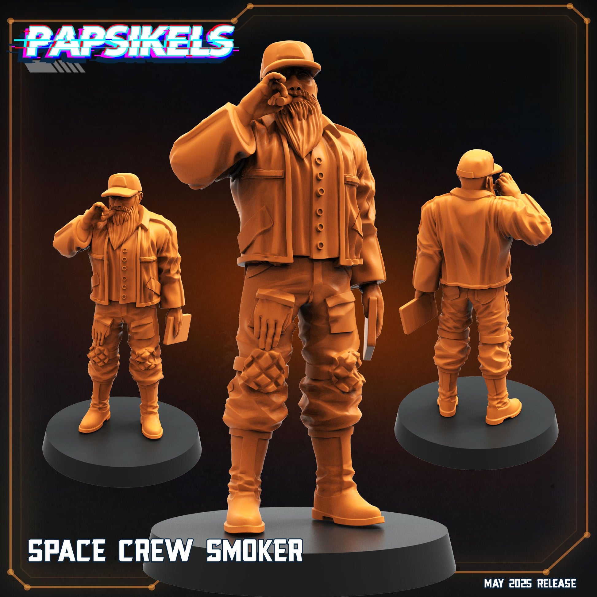 Aliens Vs Humans - Reconnaissance | Space Crew | Papsikels, 32mm Mini - TTRPG Gaming, Alien RPG