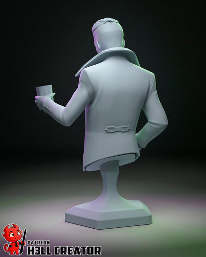 Silco Arcane Fan Art Model Kit - 156mm 1:12 Miniature Scale - H3LL Creator