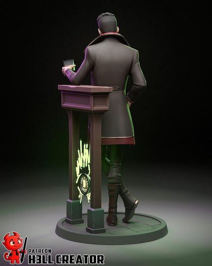Silco Arcane Fan Art Model Kit - 156mm 1:12 Miniature Scale - H3LL Creator