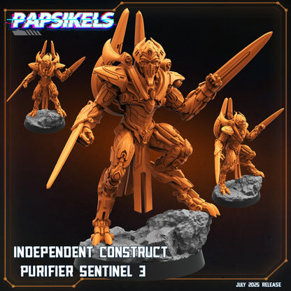 StarCraft Purifier Sentinel Miniature: Sci-Fi Wargame Figurine (32mm)