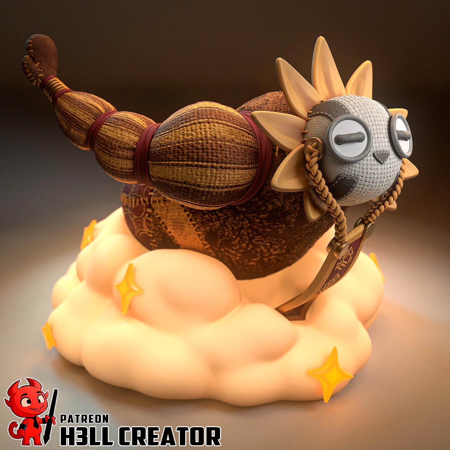 Esquie Toy from Clair Obscur Expedition 33 Fan Art - DIY Miniature Model Kit 1:12 Scale for Collectors