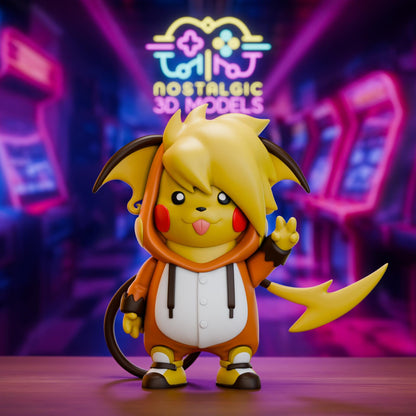 Young Pokémon in Onesies – 3D Printed Resin Figures – Cute Collectible Statues | Fan Art | Pokemon TCG | Resin Model | Nostalgic 3D Models