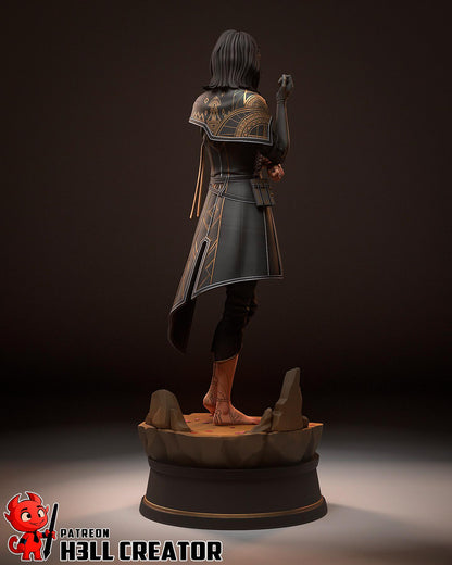 Lune from Clair Obscur Expedition 33 (fan art) | Full Model or Bust | Miniature scale 1:12 | h3LL Creator | DIY Model Kit