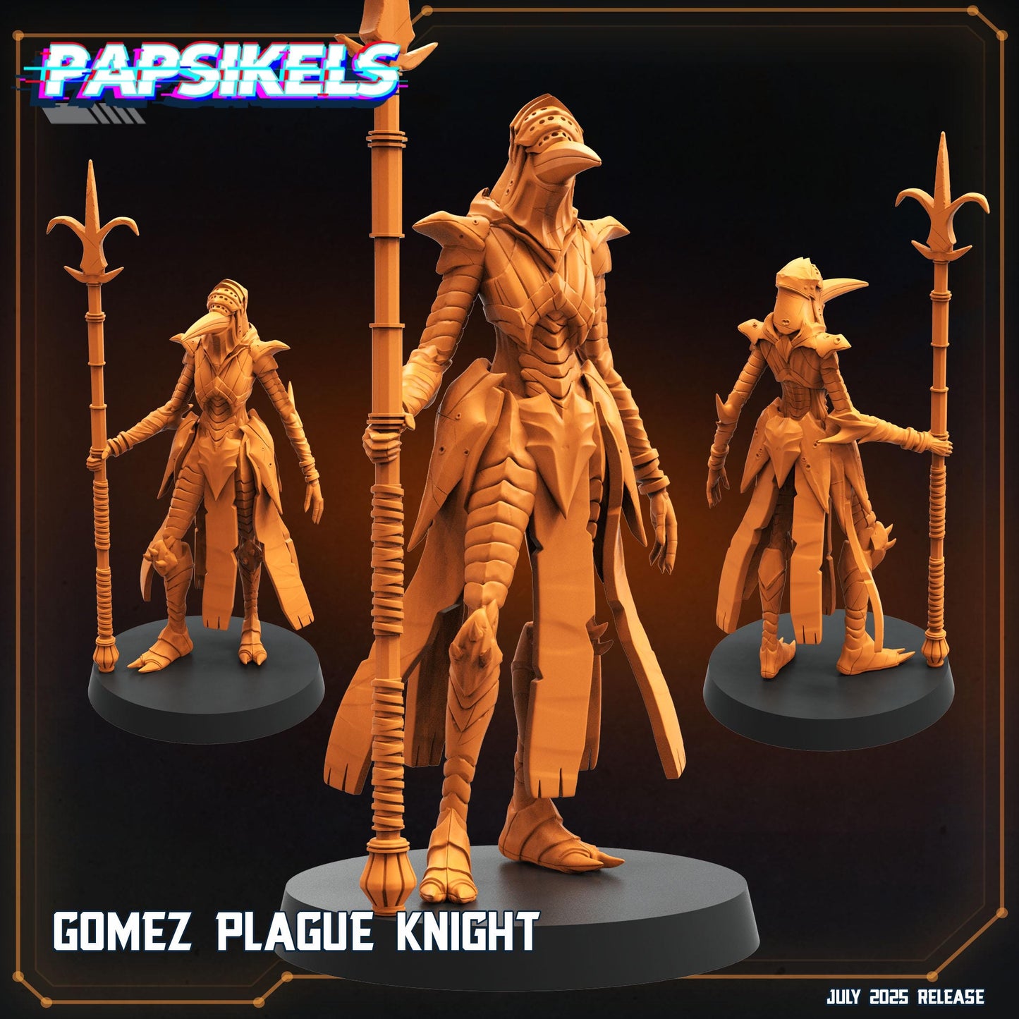 Plague Knights Resin Miniatures: Trench Crusade Papsikels Fantasy (28mm/32mm Scale Set