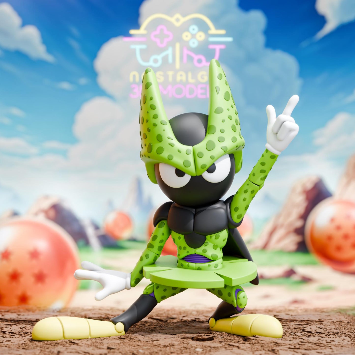 Looney Tunes x Dragon Ball Z Resin Figures: Unpainted Mashup Collectibles