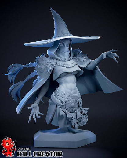 Hecate from Hades 2 (fan art) | Full Model or Bust | Miniature scale 1:12 | h3LL Creator | DIY Model Kit