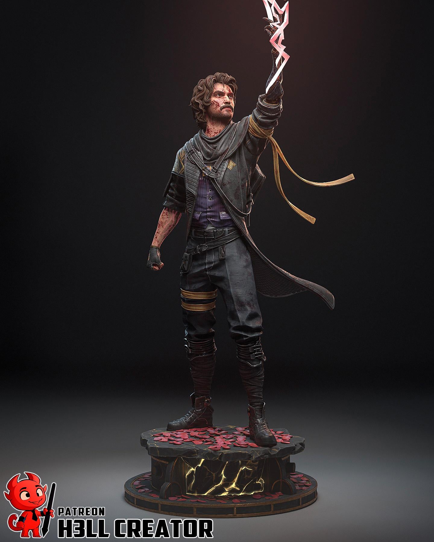 Gustave from Clair Obscur Expedition 33 (fan art) | Full Model or Bust | Miniature scale 1:12 | h3LL Creator | DIY Model Kit