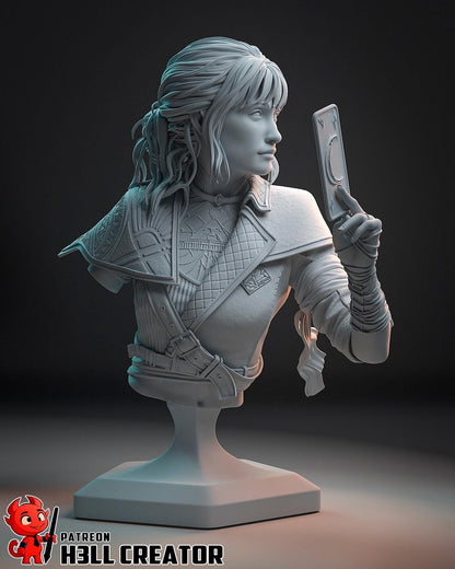 Sciel from Clair Obscur Expedition 33 (fan art) | Full Model or Bust | Miniature scale 1:12 | h3LL Creator | DIY Model Kit