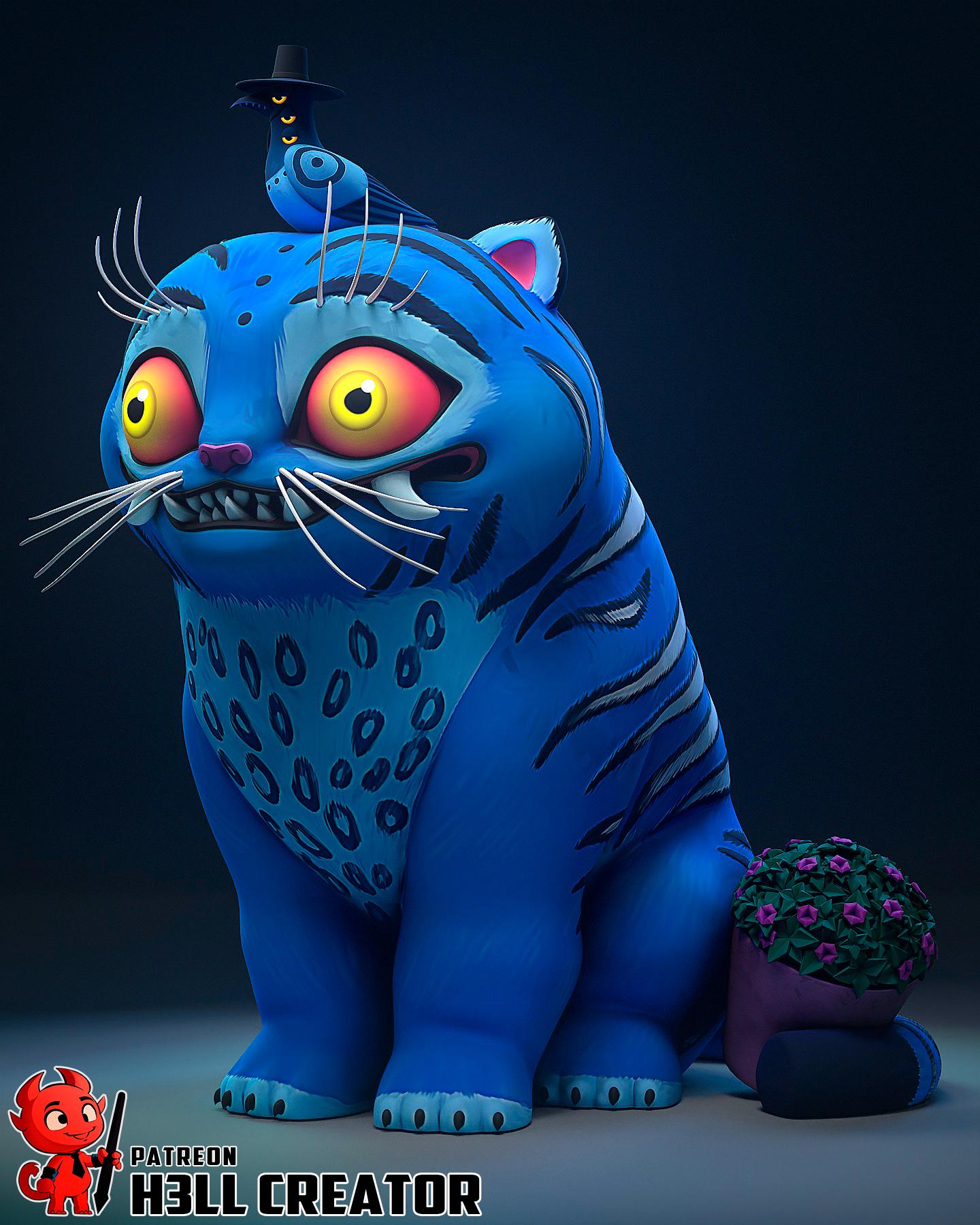 Derpy & Sussie from K-Pop Demon Hunters - Fan Art - Resin Miniature - H3LL Creator DIY Model Kit 1:12