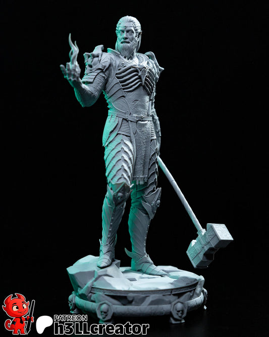 Ketheric Thorm from Baldurs Gate 3 (fan art) | Full Model or Bust | Miniature scale 1:12 | h3LL Creator | DIY Model Kit