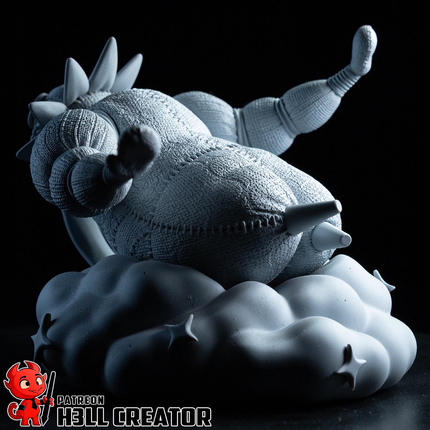 Esquie Toy from Clair Obscur Expedition 33 Fan Art - DIY Miniature Model Kit 1:12 Scale for Collectors