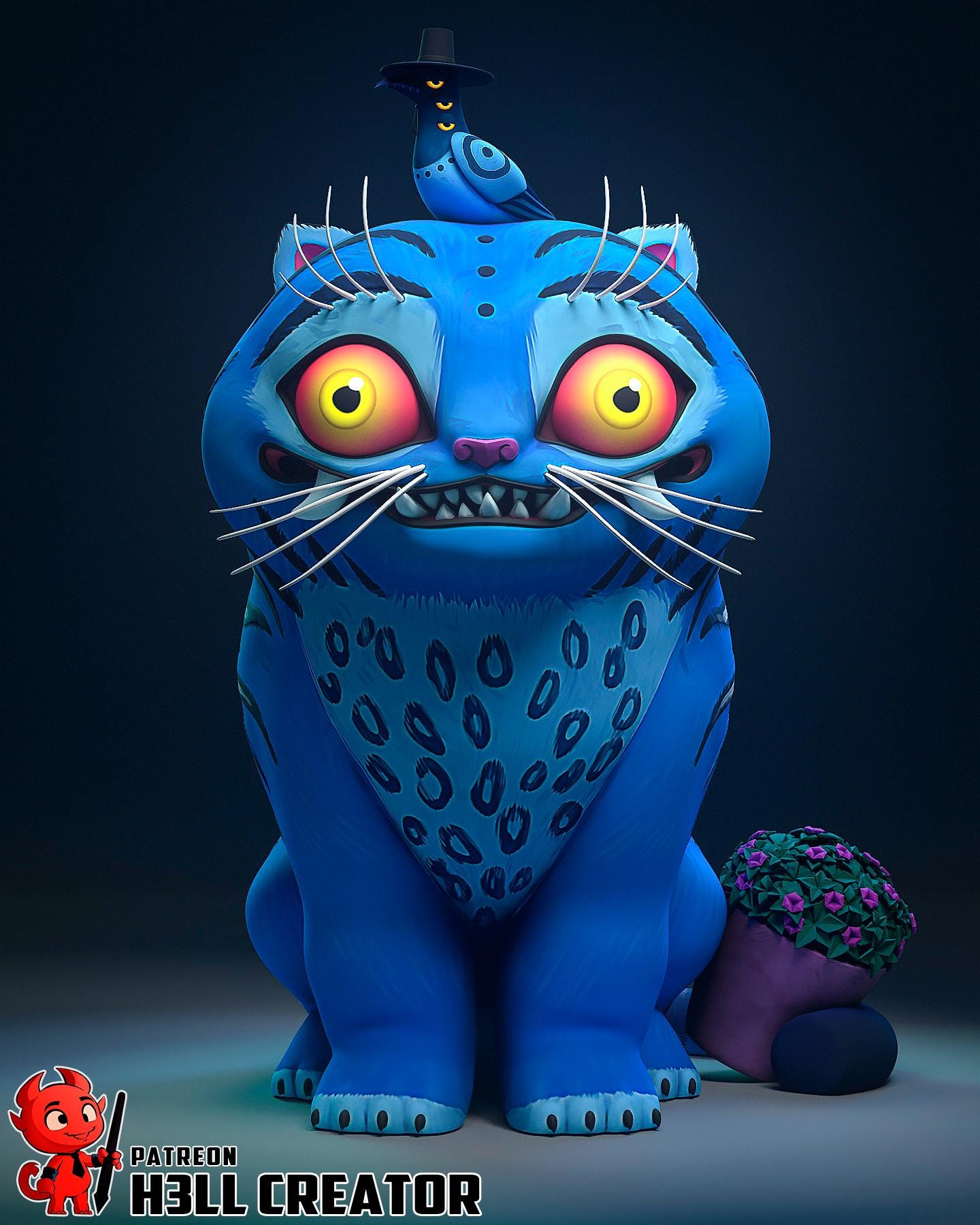 Derpy & Sussie from K-Pop Demon Hunters - Fan Art - Resin Miniature - H3LL Creator DIY Model Kit 1:12