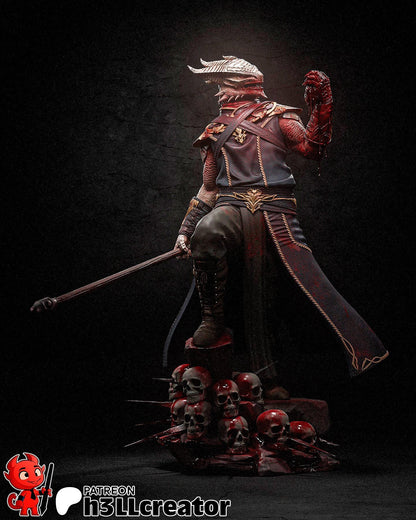 Dark Urge from Baldurs Gate 3 (fan art) | Full Model or Bust | Miniature scale 1:12 | h3LL Creator | DIY Model Kit