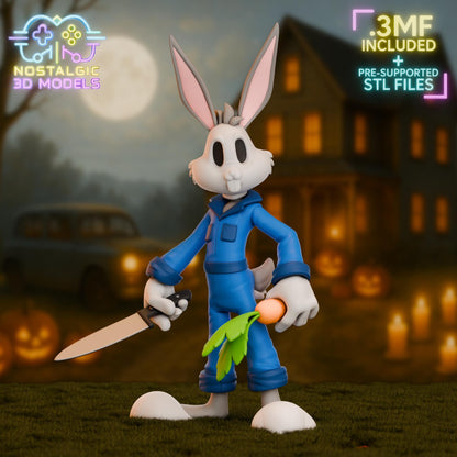 Toon Terror Collection | Nostalgic 3D Horror × Loony Mashup Set | Large & Small Resin Collectibles