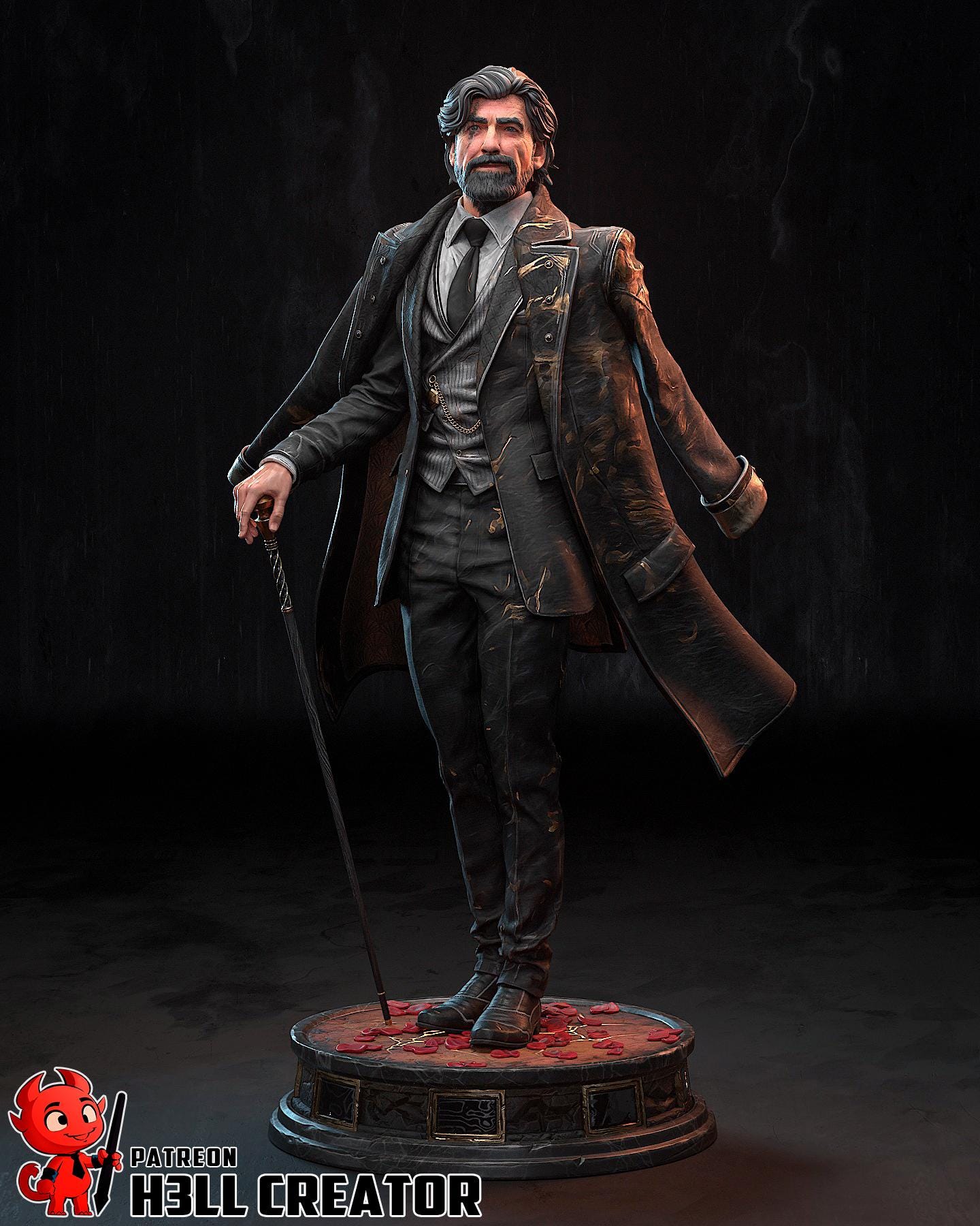 Renoir (Fan Art) – Clair Obscur: Expedition 33 | H3LLcreator | Full Model or Bust | Premium Resin Print