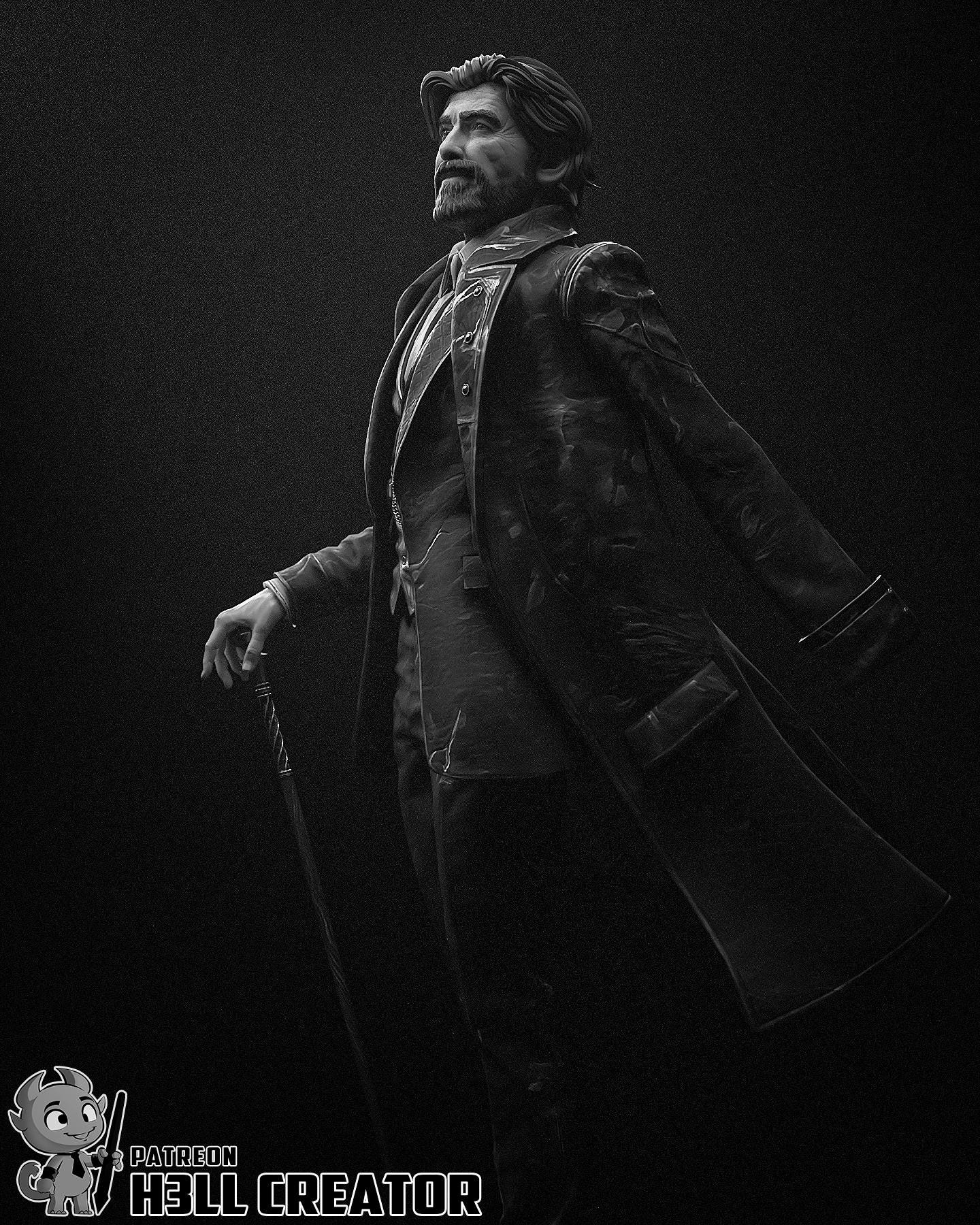 Renoir (Fan Art) – Clair Obscur: Expedition 33 | H3LLcreator | Full Model or Bust | Premium Resin Print
