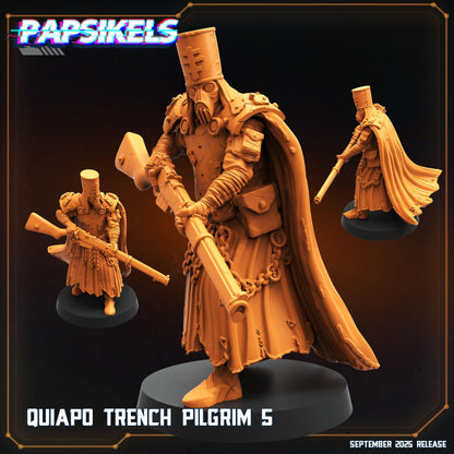 Quiapo Trench Pilgrims | Papsikels | Trench Crusade | 28mm or 32mm Scale | Individual or Full Set
