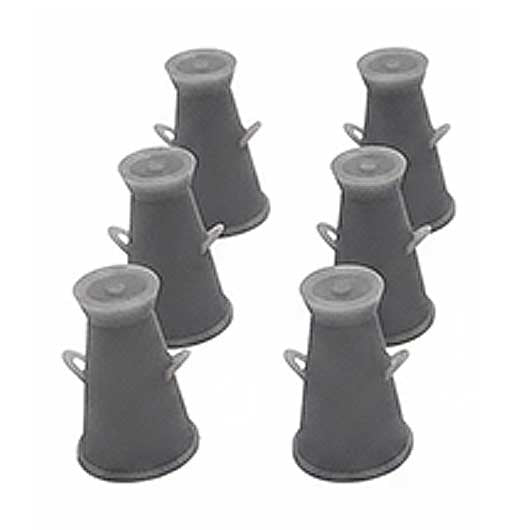 OO Scale Ready to Paint Milk Churn - Style 2 (6 pack)