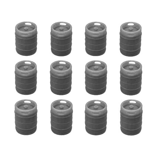 OO Scale | Ready to Paint | Beer Keg (10 pack)