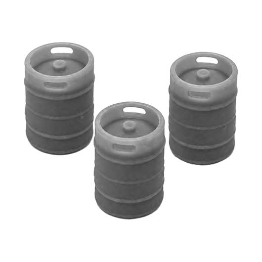 OO Scale | Ready to Paint | Beer Keg (10 pack)