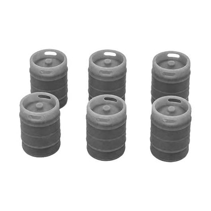 OO Scale | Ready to Paint | Beer Keg (10 pack)