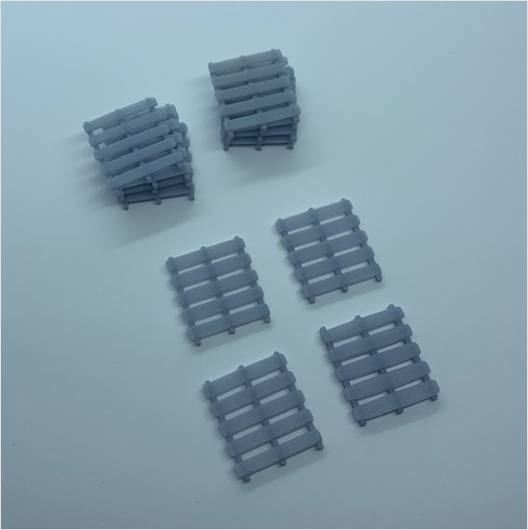 OO Scale Ready to Paint Pallet - Style 1 (12 pack)