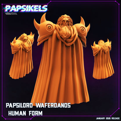 Papsilord Waferdanos human form by Papsikels shown from multiple angles