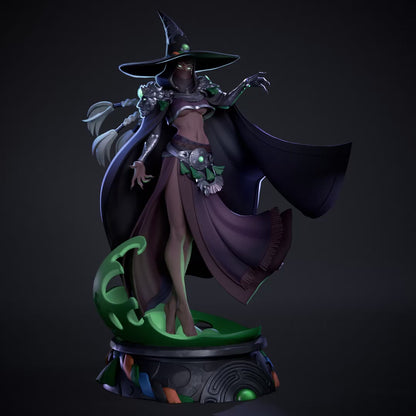 Hecate from Hades 2 (fan art) | Full Model or Bust | Miniature scale 1:12 | h3LL Creator | DIY Model Kit